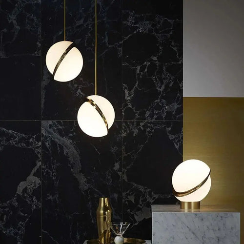 Neris – Modern Scandinavian Acrylic LED Pendant Lamp Lampasa.com