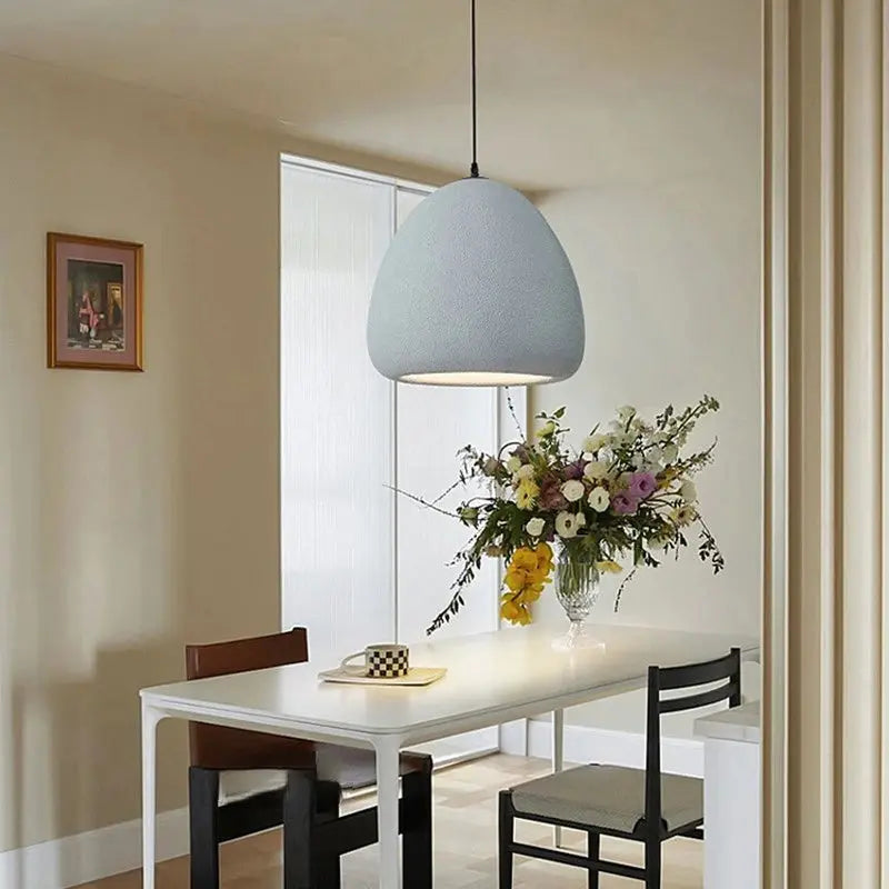 Akari – Handmade Japanese Wabi-Sabi LED Pendant Light for Minimalist Natural Interiors Kozyled