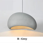 Mieko – Handmade Japanese Wabi-Sabi Pendant Lamp for Natural, Minimalist Decor Kozyled