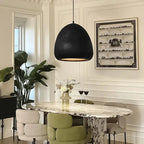 Akari – Handmade Japanese Wabi-Sabi LED Pendant Light for Minimalist Natural Interiors Kozyled