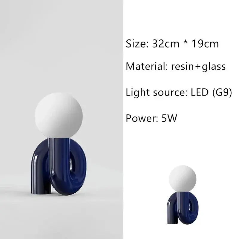 Emil – Nordic Postmodern LED Table Lamp for Stylish Modern Homes Kozyled