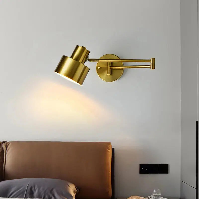 Vigi – Modern Adjustable Long Arm LED Wall Lamp Series for Versatile Lighting Kozyled