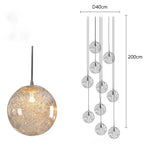 Celestia – Luxury Modern Dimmable LED Staircase Chandelier Lampasa.com