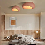 Miki – Japanese Wabi-Sabi LED Ceiling Lamp for Natural, Minimalist Spaces Kozyled