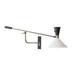 Saga – Nordic Adjustable Long Arm LED Reading Wall Lamp for Cozy Spaces Kozyled
