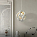 Misaki – Unique Handmade Japanese Wabi-Sabi LED Pendant Light for Tranquil, Minimalist Interiors Kozyled