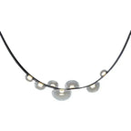 Krystof – Nordic Dimmable LED Pendant Light with Glass Shade and Leather Belt Suspension Kozyled.com