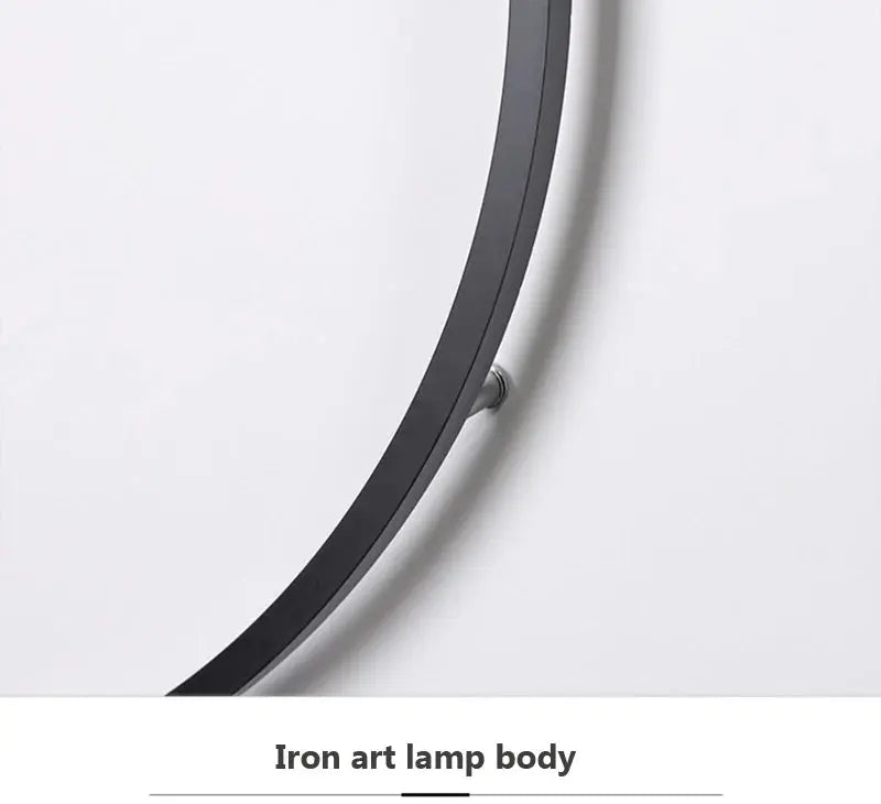 Luna – Modern Minimalist Dimmable LED Ring Wall Lamp for Sleek, Ambient Lighting Kozyled