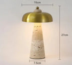 Rechargeable Yellow Cave Stone LED Table Lamp - Jorid Lampasa.com