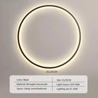 Luna – Modern Minimalist Dimmable LED Ring Wall Lamp for Sleek, Ambient Lighting Kozyled