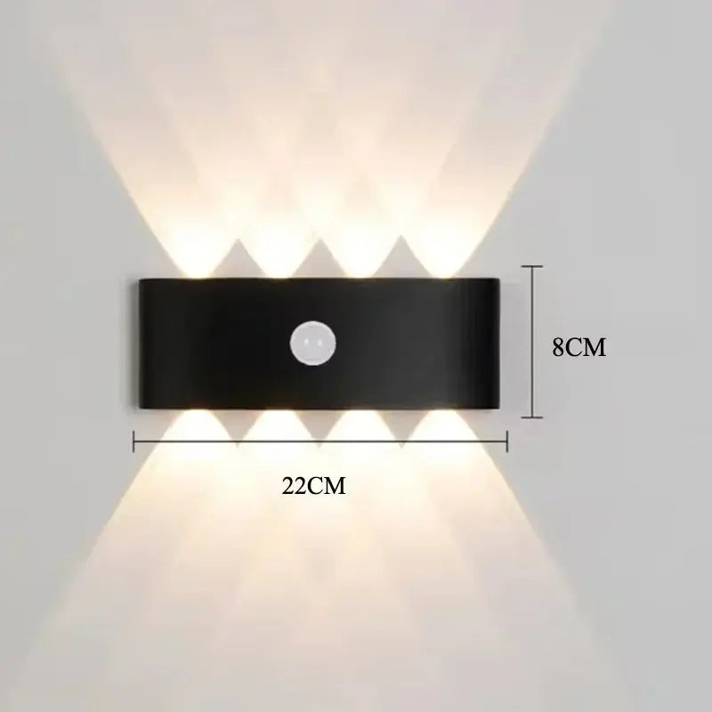 Darya – Modern Up-and-Down LED Outdoor Wall Lamp for Stylish Illumination Kozyled