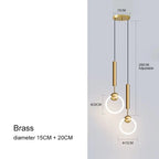 Myntor – Unique Modern LED Ring Bedside/ Corner Pendant lamp Lampasa.com