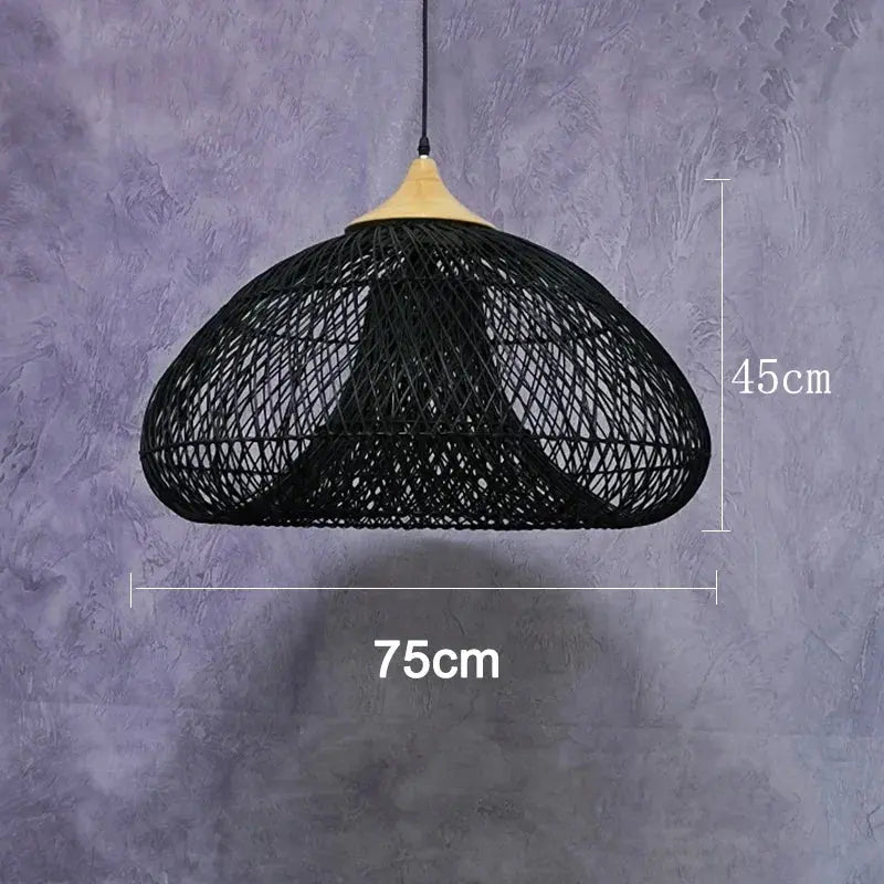 Ronja – High-Quality Handmade Rattan LED Pendant Light for Natural, Cozy Interiors Kozyled