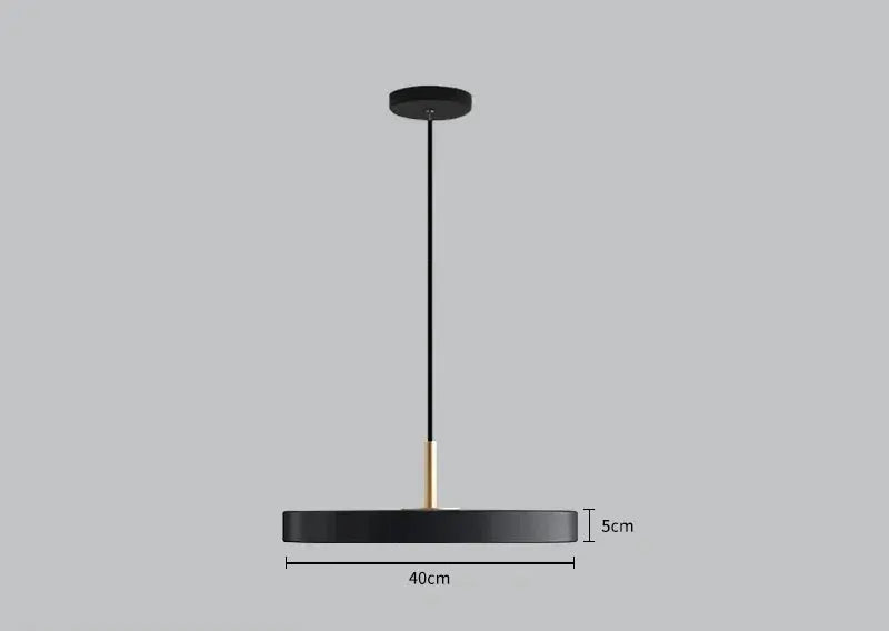 Nora – Modern Art Metal UFO LED Pendant Lamp for Modern Interiors Kozyled