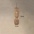 Kira – Vintage-Style Wicker LED Pendant Light for Classic, Cozy Spaces Kozyled