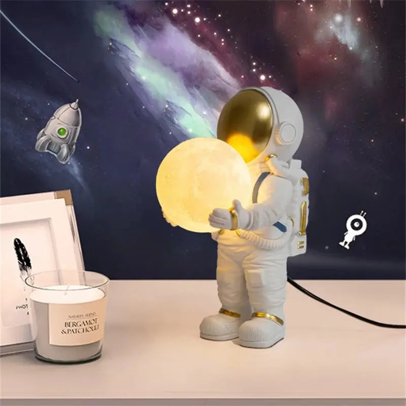 Freya – Astronaut-Themed LED Table and Wall Lamp for Unique, Playful Lighting Kozyled