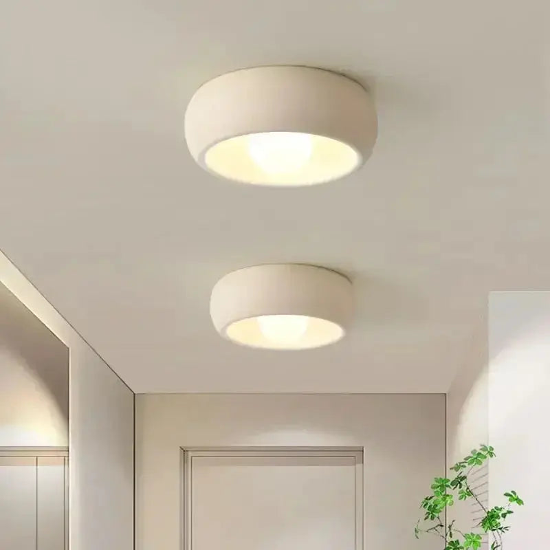 Nara – Japanese Wabi-Sabi LED Ceiling Lamp Lampasa.com