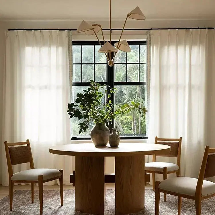 Riko – Japanese Wabi-Sabi Multi-Head LED Pendant Light for Artistic Minimalist Interiors Kozyled
