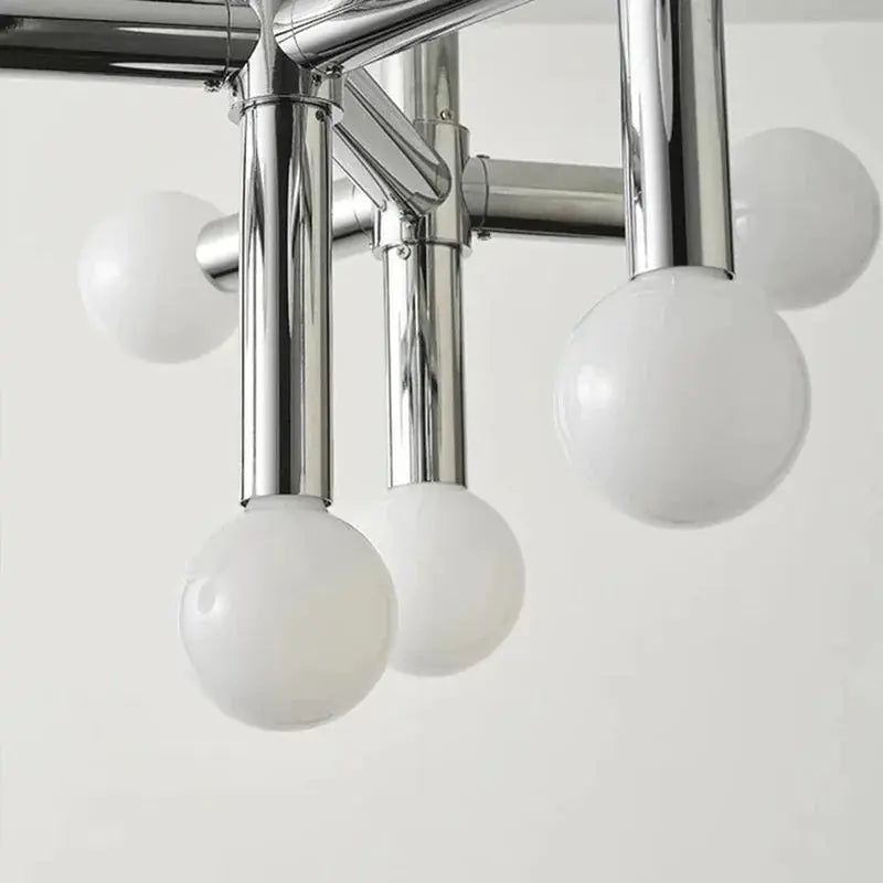 Astor – Nordic LED Ceiling Light with Elegant Glass Ball Design Kozyled.com