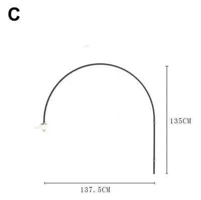 Zelda – Nordic Long-Pole Rotary Swing Arm LED Wall Lamp for Flexible Lighting Kozyled