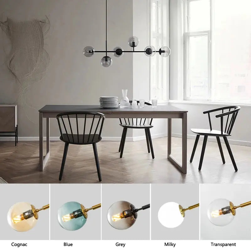Iida – Scandinavian Glass LED Pendant Lamp for Clean, Elegant Lighting Kozyled