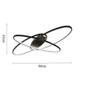 Ezria – Creative Geometric LED Ceiling Lamp Lampasa.com