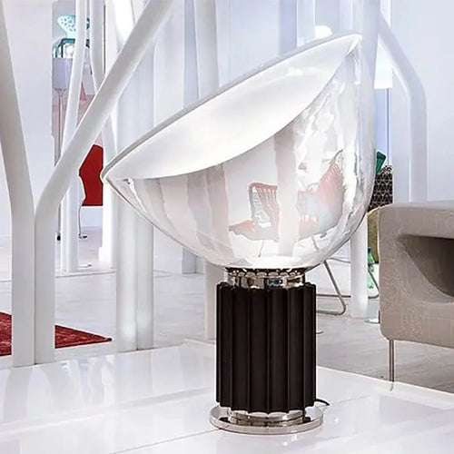 Halvard – Artistic Italian Glass LED Desk Lamp with Creative Design Kozyled