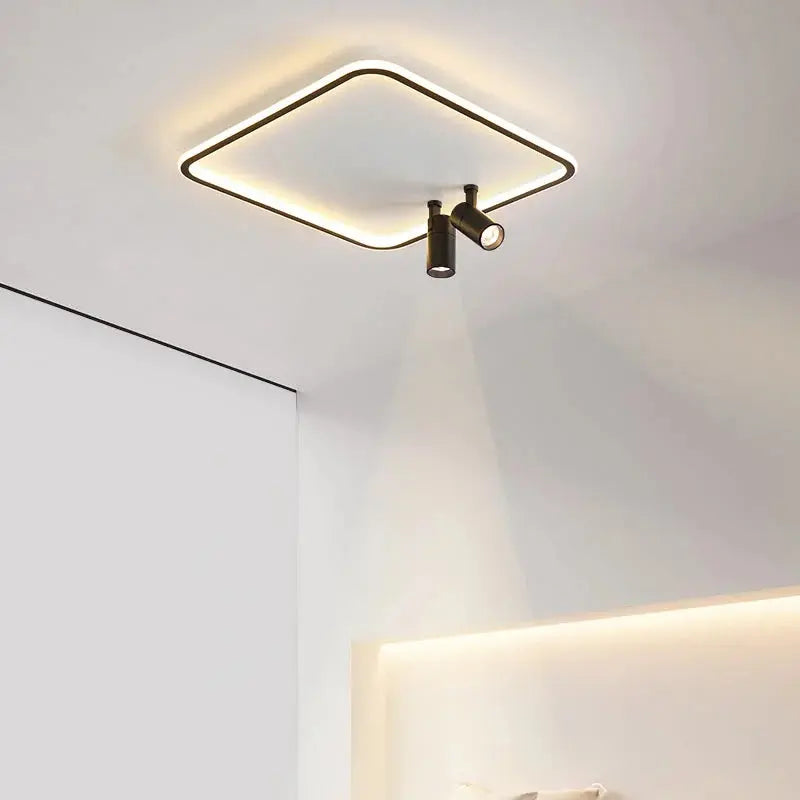 Alva – Modern Dimmable LED Ceiling Lamp with Adjustable Spotlights for Versatile Lighting Kozyled