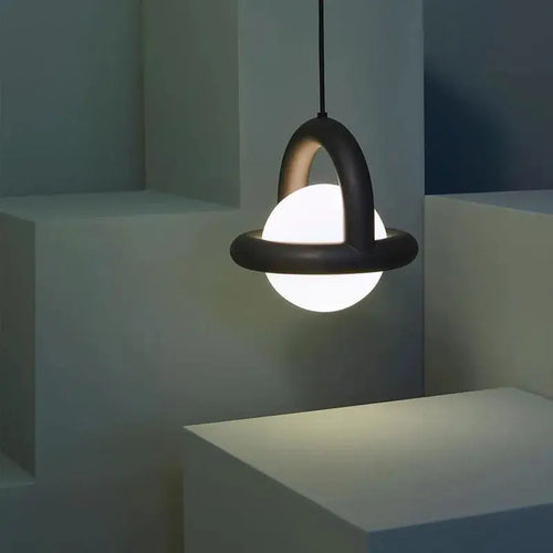 Henry – Modern LED Pendant Light with Acrylic Ball Design Lampasa.com