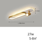 Jensen – Modern LED Ceiling Lamp with Adjustable Spotlights for Focused Lighting Kozyled
