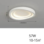 Alex – Modern Sleek Designer Dimmable LED Ceiling Lamp for Contemporary Spaces Kozyled
