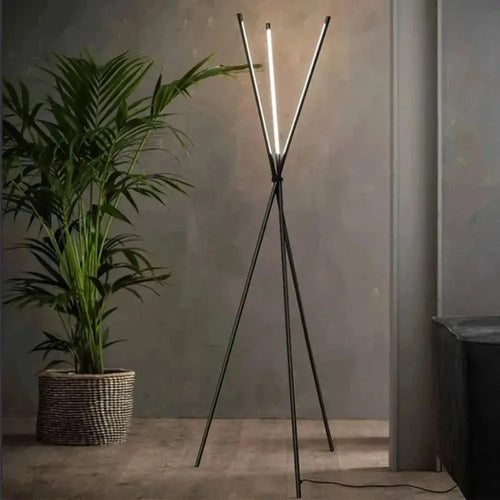 Alma – Nordic Minimalist Dimmable LED Floor Lamp for Modern Interiors Kozyled
