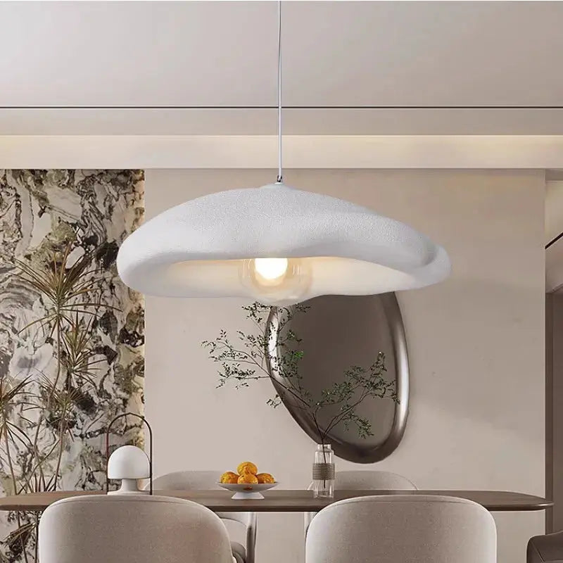 Emmi – Handmade Japandi Wabi-Sabi LED Pendant Light for Minimalist Natural Interiors Kozyled.com