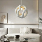 Misaki – Unique Handmade Japanese Wabi-Sabi LED Pendant Light for Tranquil, Minimalist Interiors Kozyled