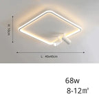 Alva – Modern Dimmable LED Ceiling Lamp with Adjustable Spotlights for Versatile Lighting Kozyled
