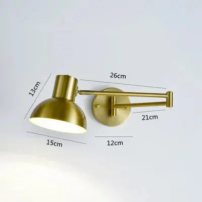 Vigi – Modern Adjustable Long Arm LED Wall Lamp Series for Versatile Lighting Kozyled