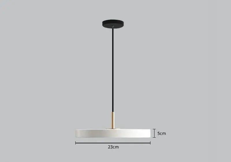Nora – Modern Art Metal UFO LED Pendant Lamp for Modern Interiors Kozyled