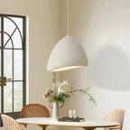 Yuko – Handmade Japanese Wabi-Sabi LED Pendant Light for Natural and Minimalist Interiors Kozyled