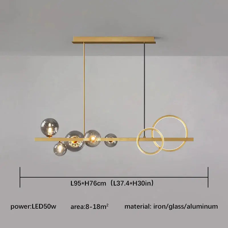 Denny 2.0 – Modern Creative LED Pendant Lamp for Stylish, Contemporary Lighting Kozyled