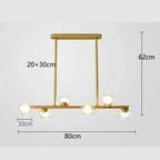 Meya – Nordic Dimmable LED Pendant Light for Dining Tables and Bars Kozyled.com