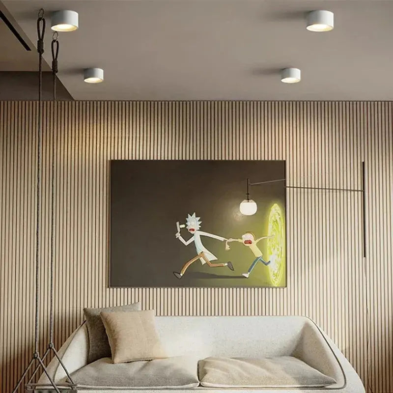 Mare – Modern LED Ceiling Lamp with Adjustable Spotlights for Focused Lighting Kozyled