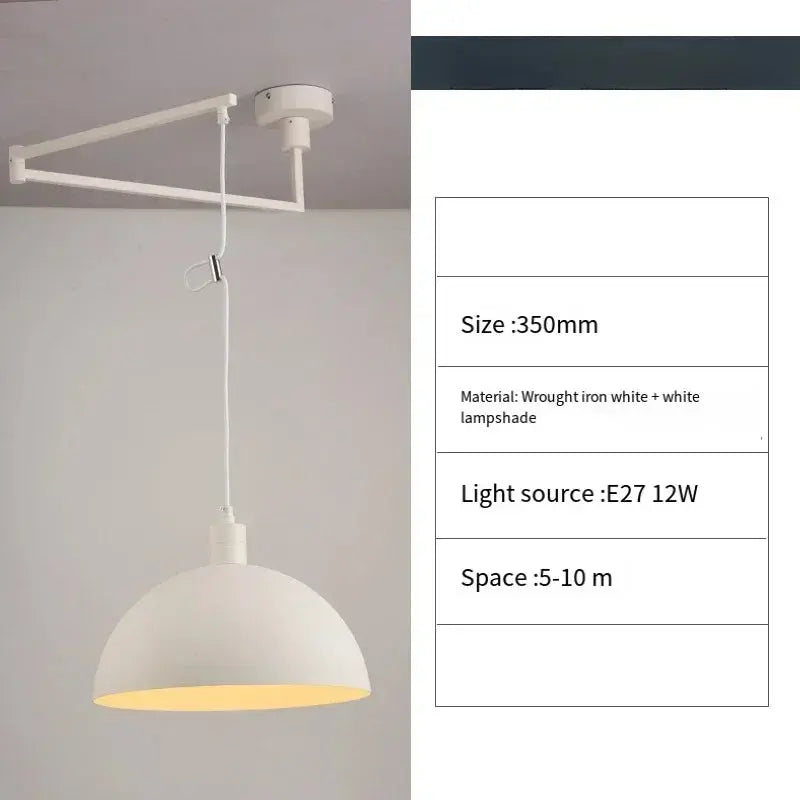 Draxel – Modern Retro Telescopic LED Pendant Lamp Lampasa.com