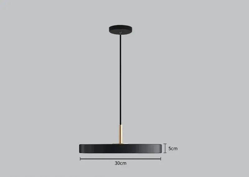 Nora – Modern Art Metal UFO LED Pendant Lamp for Modern Interiors Kozyled