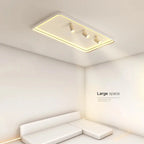 Sigrid – Nordic Minimalist LED Ceiling Lamp with Adjustable Spotlight for Modern Spaces Kozyled