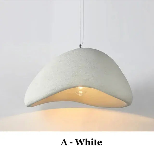 Mieko – Handmade Japanese Wabi-Sabi Pendant Lamp for Natural, Minimalist Decor Kozyled