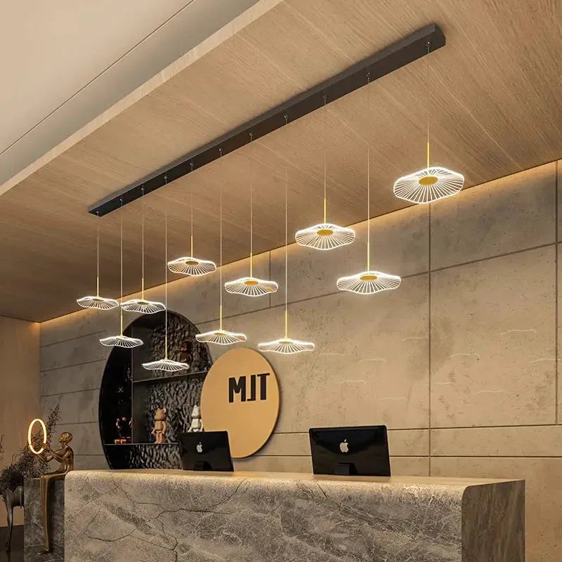 Nyelle – Modern Dimmable LED Dining Table lamp/ Bar Lamp With Spotlights Lampasa.com
