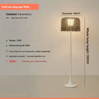 Jorunn – Waterproof IP54 Outdoor Solar LED Rattan Floor Lamp for Eco-Friendly Spaces Kozyled