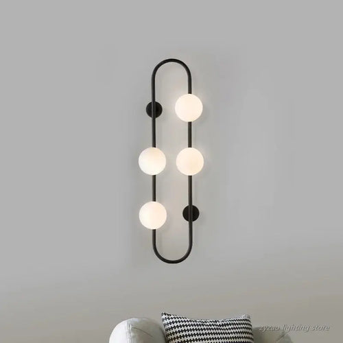 Modern Simple Frosted LED Glass Wall Light – Lumevo lampasa.com