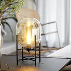 Hermann – Nordic Large Glass LED Table and Floor Lamp for Cozy Spaces Kozyled