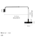 Filip – Modern Adjustable Long Arm LED Wall Lamp for Flexible Lighting Kozyled